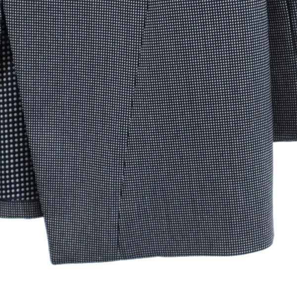 Emporio Armani エンポリオアルマーニ イタリア製 ドット テーラードジャケット 36 グレー系 レディース