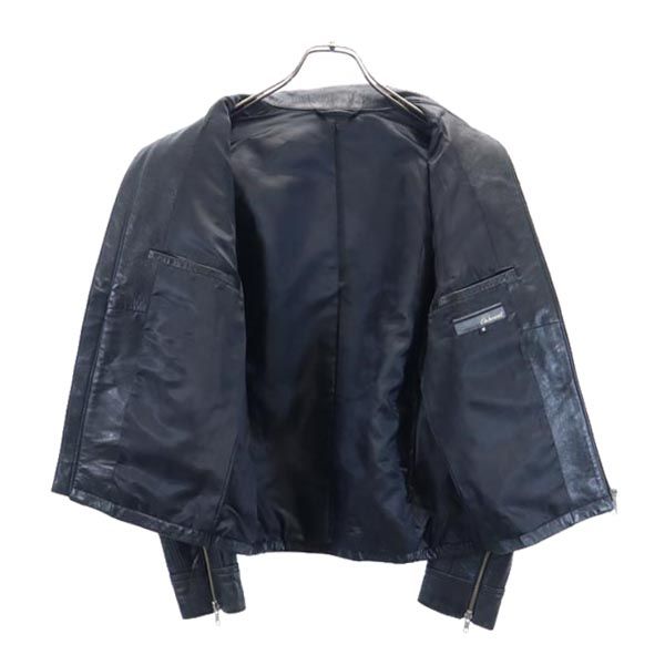 ON BOARD オンボード 羊革 レザージャケット M 黒 ハイネック メンズ