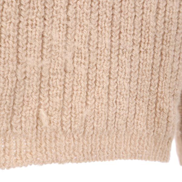 Paul Smith ポールスミス 透かし編み 長袖 アンサンブル M ベージュ 透かし編み カーディガン ノースリーブニット レディース