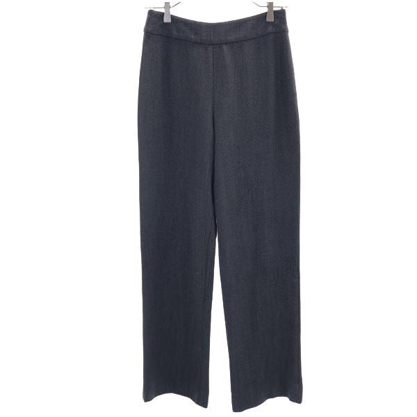 GIORGIO ARMANI ジョルジオアルマーニ イタリア製 パンツスーツ 上下 セットアップ 36 ダークグレー テーラードジャケット レディース