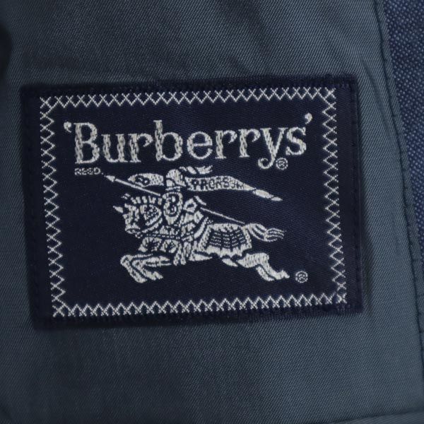 Burberrys バーバリーズ ウールブレンド スーツ 上下 セットアップ 94-84-165 ブルー系 メンズ