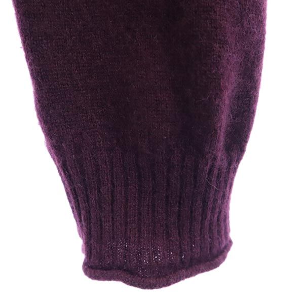 MAX&CO マックスアンドコー カシミヤ100% 長袖 ニット カーディガン S ボルドー Vネック レディース