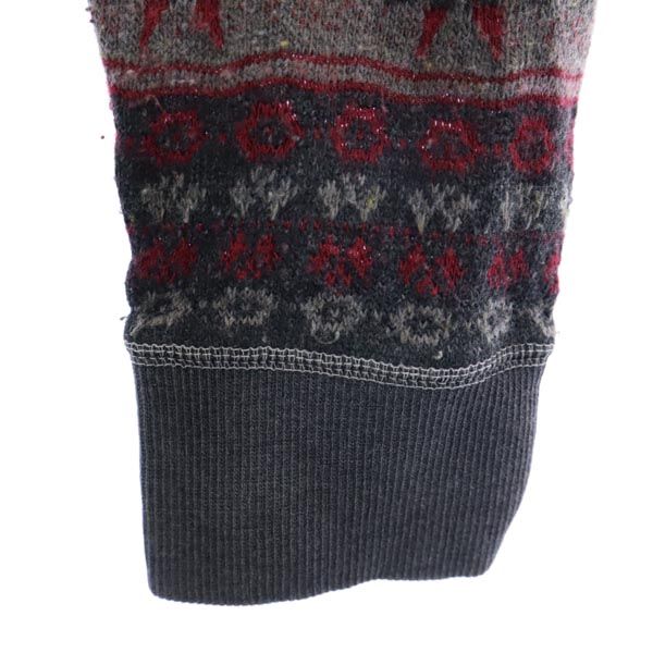 LOUNGE LIZARD ラウンジリザード 長袖 ジップパーカー 2 グレー系 メンズ