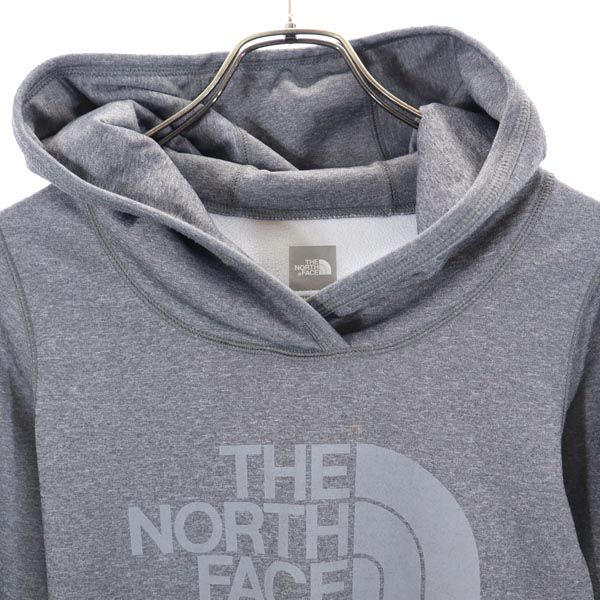 THE NORTH FACE ノースフェイス NLW71253 長袖 スウェット パーカー L グレー系 アウトドア プルオーバー 裏起毛 レディース