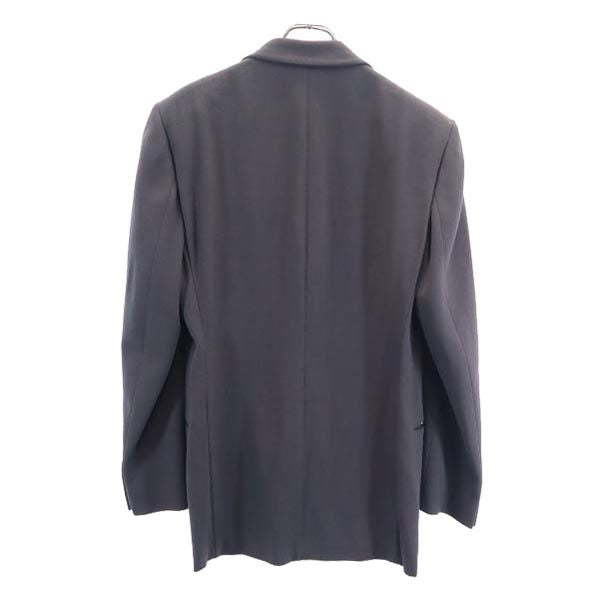 GIORGIO ARMANI ジョルジオアルマーニ イタリア製 ウールブレンド テーラードジャケット グレー メンズ