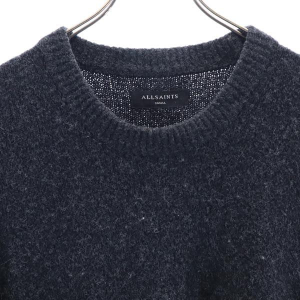 ALLSAINTS オールセインツ ウールブレンド 長袖 ニット S グレー系 セーター メンズ