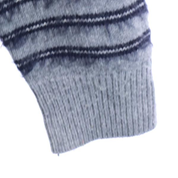 ALLSAINTS オールセインツ ウールブレンド 長袖 ニット S グレー系 セーター メンズ