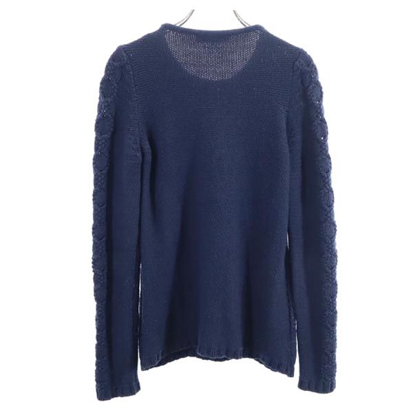 SEE BY CHLOE シーバイクロエ イタリア製 長袖 セーター USA 2 ネイビー系 ニット レディース
