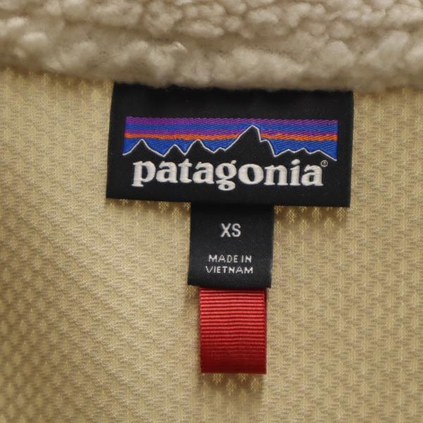patagonia パタゴニア 23074 クラシックレトロX ボア フリースジャケット XS ベージュ系 アウトドア レディース