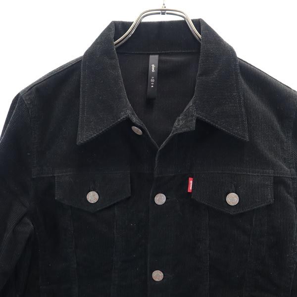 glamb グラム コーデュロイジャケット 2 ブラック メンズ