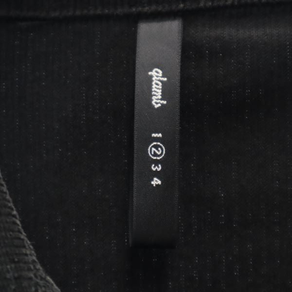 glamb グラム コーデュロイジャケット 2 ブラック メンズ