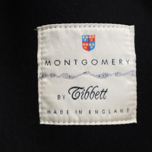 MONTGOMERY by Tibbett モンゴメリー ウールジャケット M 黒 クルミボタン メンズ