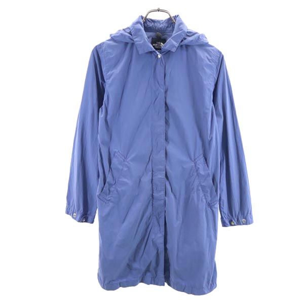 THE NORTH FACE ザノースフェイス NPW21767 ナイロンジャケット S ブルー フード レディース