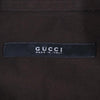 グッチ イタリア製 長袖 シャツ 41／16 ブラウン GUCCI メンズ