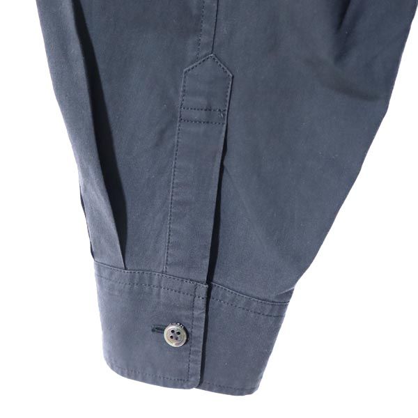 Name. ネーム 日本製 長袖 シャツ 1 グレー メンズ