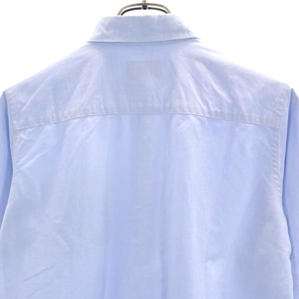 PEARLY GATES パーリーゲイツ 日本製 ゴルフ 長袖 ボタンダウンシャツ 2 ブルー系 レディース