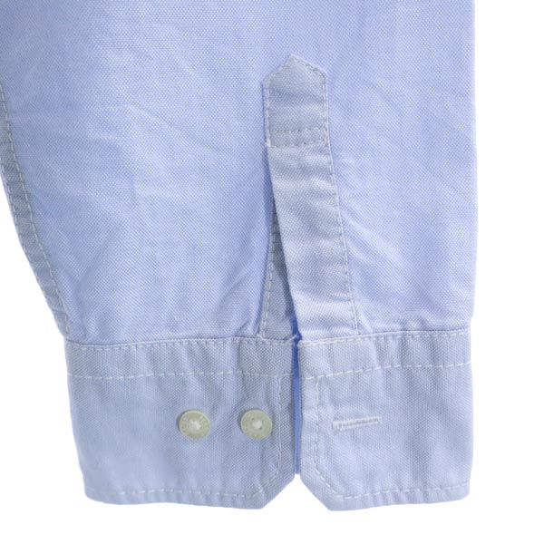 PEARLY GATES パーリーゲイツ 日本製 ゴルフ 長袖 ボタンダウンシャツ 2 ブルー系 レディース