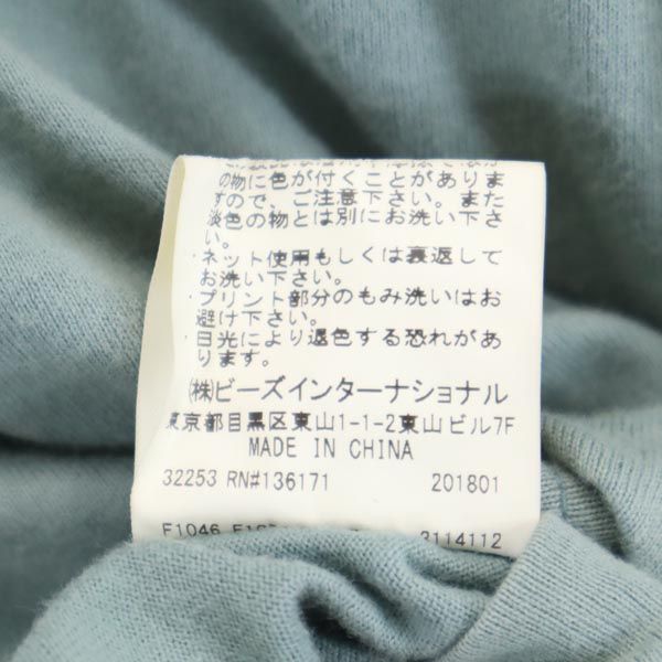 XLARGE エクストララージ 長袖 Tシャツ M グリーン系 ロンT デカロゴ メンズ