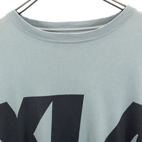 XLARGE エクストララージ 長袖 Tシャツ M グリーン系 ロンT デカロゴ メンズ