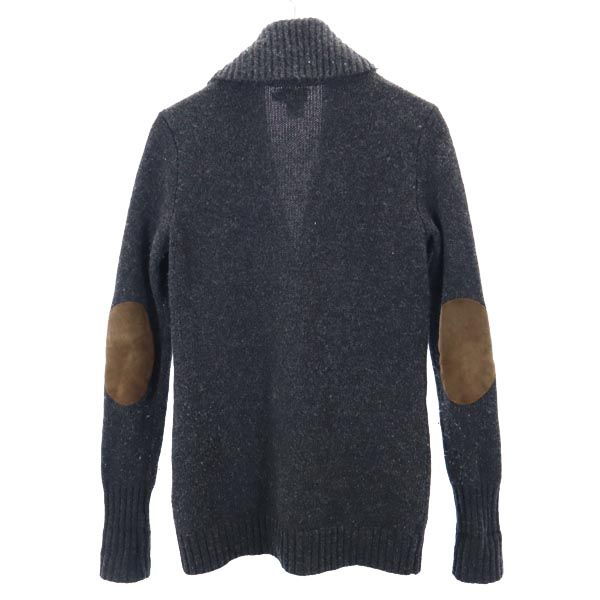 RALPH LAUREN RUGBY ラルフローレン ラグビー ウール ショールカラー ニット カーディガン S グレー系 レディース