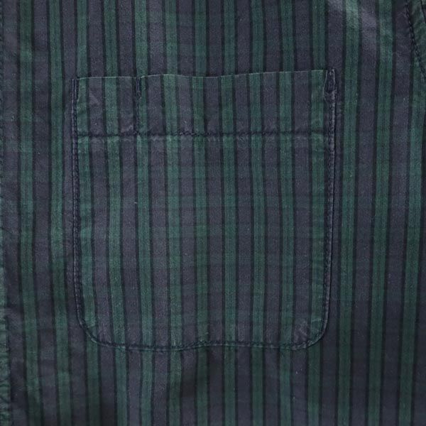 THE NORTH FACE ノースフェイス NR61661 チェック柄 長袖 シャツ S 緑系 アウトドア レディース