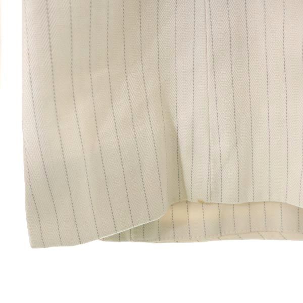 MARC BY MARC JACOBS マークバイマークジェイコブス ストライプ テーラードジャケット 4 アイボリー系 レディース