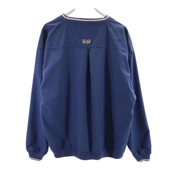 GEAR ギア ゴルフ Vネック スニードジャック ナイロンジャケット L ネイビー系 メンズ