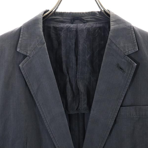 LOUNGE LIZARD ラウンジリザード 日本製 テーラードジャケット 3 グレー系 メンズ