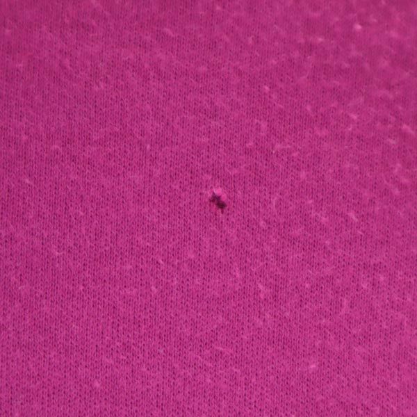 BURBERRY バーバリー ロゴ刺繍 ゴルフ 長袖 ハーフジップ トレーナー S ピンク系 メンズ