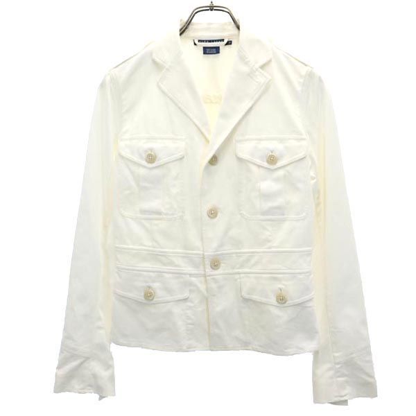 RALPH LAUREN ラルフローレン テーラードジャケット 2 アイボリー系 レディース