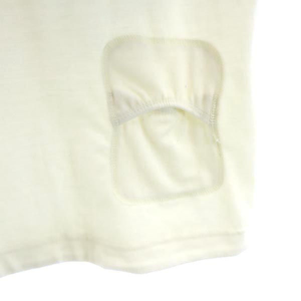 PEARLY GATES パーリーゲイツ 日本製 ロゴ刺繍 ゴルフ 長袖 ハーフジップ トレーナー 6 ホワイト系 メンズ