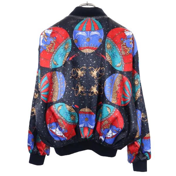 mighty オールド 総柄 ジップジャケット メンズ