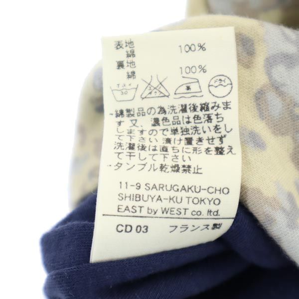A.P.C. アーペーセー 総柄 半袖 シャツ S レディース