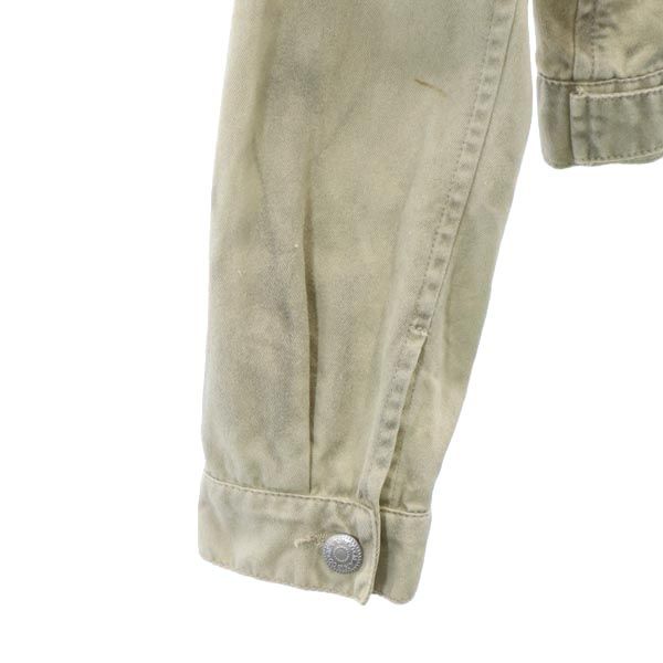 MAX&CO マックスアンドコー イタリア製 トラッカー ジャケット 38 ベージュ系 コットンジャケット レディース