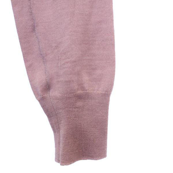 イヴサンローラン ウールブレンド 長袖 ニット S ピンク系 YVES SAINT LAURENT セーター カットソー レディース