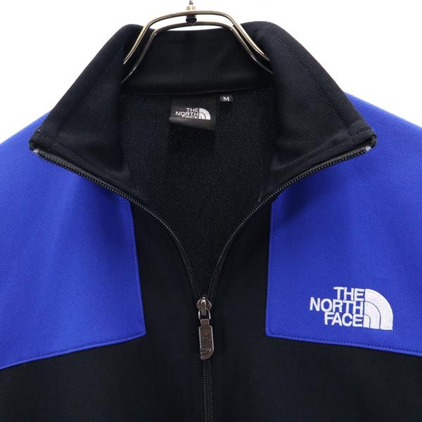 THE NORTH FACE ノースフェイス NT12050 ロゴ刺繍 ジップジャケット M ブラック系 メンズ