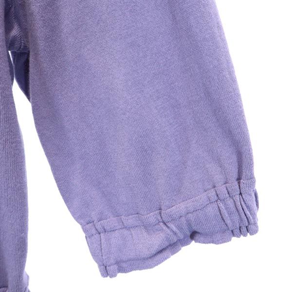 BURBERRY バーバリー 三陽商会 半袖 ニット カーディガン 1 パープル系 レディース