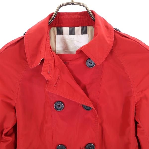 BURBERRY CHILDREN バーバリー チルドレン 三陽商会 コート 12Y 赤 キッズ