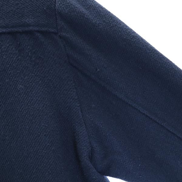 UNDERCOVER アンダーカバー 日本製 コットン 長袖 シャツ 2 紺 メンズ