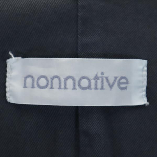 nonnative ノンネイティブ 日本製 コットンジャケット ONE 紺 リップストップ地 メンズ