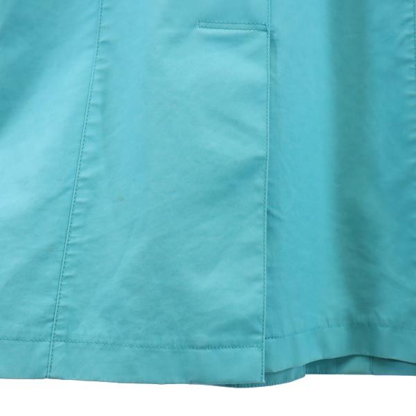 マッキントッシュフィロソフィー コットン コート 36 水色 MACKINTOSH PHILOSOPHY フード レディース