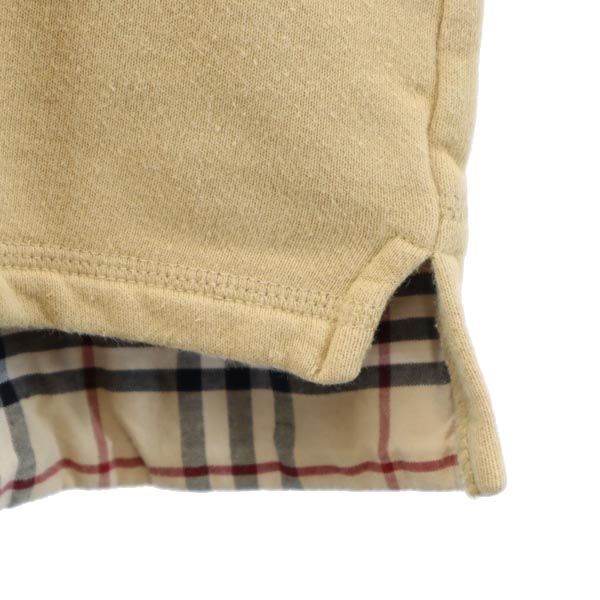 BURBERRY バーバリー 三陽商会 長袖 スウェット トレーナー 150A ベージュ プルオーバー キッズ