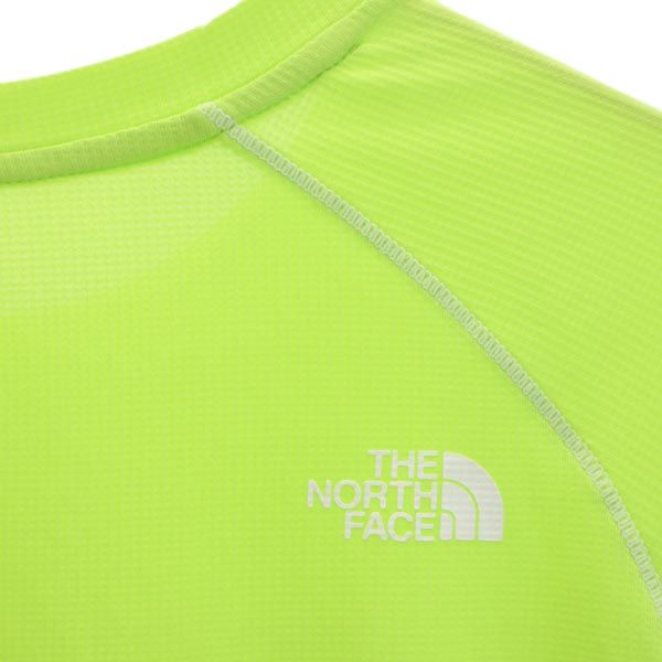 THE NORTH FACE ノースフェイス NTW11670 ロゴ 長袖 Tシャツ L グリーン系 ロンT アウトドア レディース