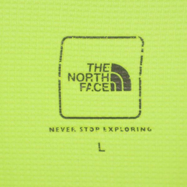 THE NORTH FACE ノースフェイス NTW11670 ロゴ 長袖 Tシャツ L グリーン系 ロンT アウトドア レディース