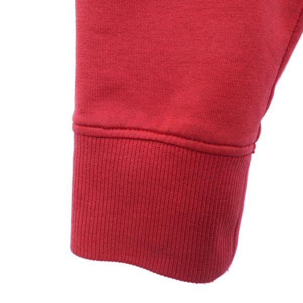 BURBERRY バーバリー 日本製 三陽商会 ベロア調 スウェット ジップジャケット 160A 赤 キッズ