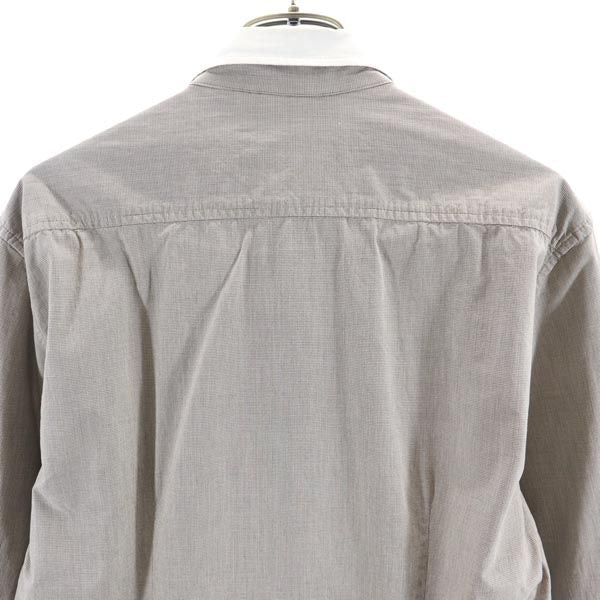 Milok ミロック 日本製 長袖 シャツ S ブラウン系 メンズ