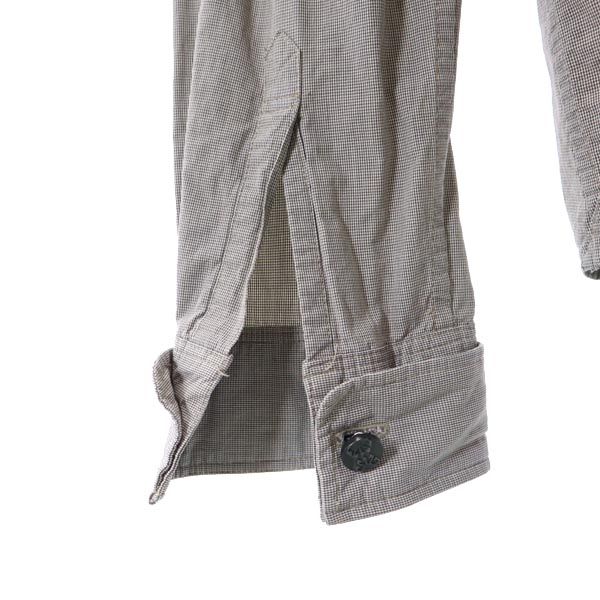 Milok ミロック 日本製 長袖 シャツ S ブラウン系 メンズ