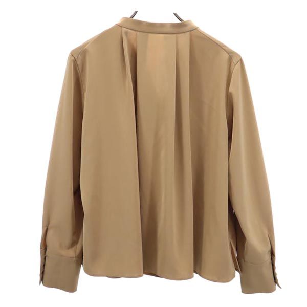 UNITED TOKYO ユナイテッドトウキョウ 日本製 長袖 シャツ M 茶系 レディース