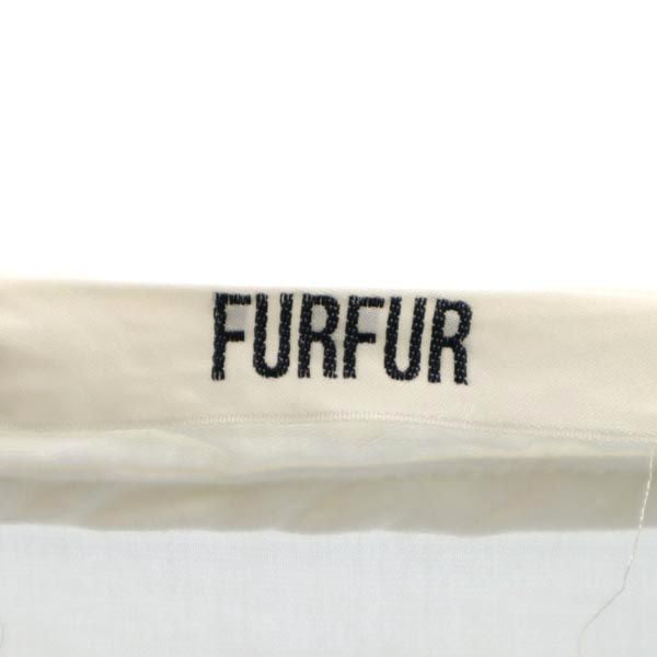 furfur ファーファー 長袖 レース カットソー F 白系 レディース