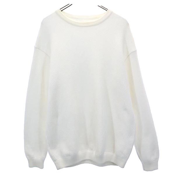 crepuscule クレプスキュール 日本製 長袖 セーター 1 ホワイト系 ニット メンズ